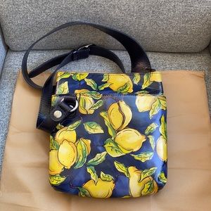Beautiful leather Patricia Nash crossbody purse